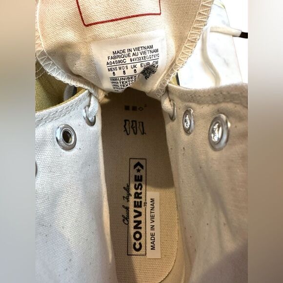 🔥🔥NEW Converse Chuck 70 Hi Limited Edition Sand Dunescape Women's 8 Men’s 6 - Picture 11 of 14